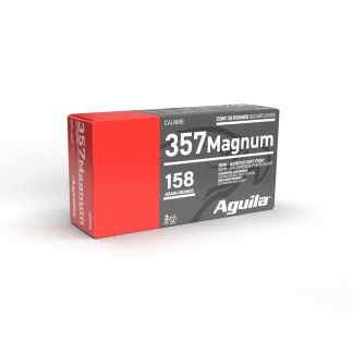 AGUILA 357 MAG SJSP 158GR 50RD BOX 20 BXS PER CS