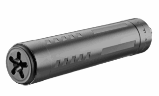 FN Catch 22 Ti rimfire suppressor black Cerakote 5.25-inch 1/2-28