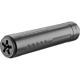 FN Catch 22 Ti suppressor 5.25 in black Cerakote 1/2-28 thread