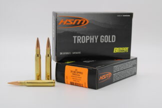 HSM AMMUNITION 30-06 SPRG 168GR BERGER HNT 20RD BOX 20 BOXES PER CASE