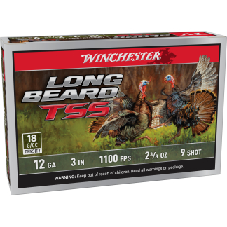 WINCHESTER LONGBEARD TSS 12G 3" 9 SHOT 5RD BX 50RD CASE