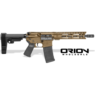 DIAMONDBACK DB15 5.56 10" PSTL BRNT/BRZ  W/SBA3 BRACE 30RD MAG ORION EXCLUSIVE