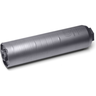Q LLC Southpaw 5.56 suppressor 6 inch length 1.75 inch diameter black nitride