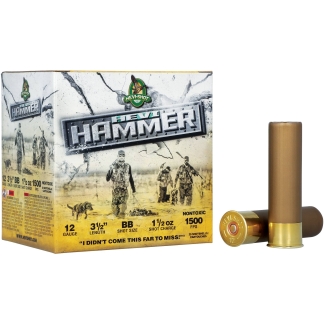 HEVI-SHOT HEVI-HAMMER 12GA 3IN 1-1/4OZ BB 25 RD/BX 10 BX/CS