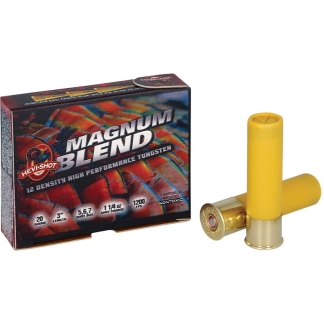 HEVI-SHOT MAGNUM BLEND 20GA 3IN 1-1/4OZ #5 #6 #7 5 RD/BX 10 BX/CS