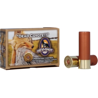 HEVI-SHOT DEAD COYOTE 12GA 3IN 1-3/8OZ 00 BUCK 5 RD/BX 20 BX/CS