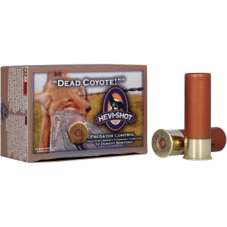 HEVI-SHOT DEAD COYOTE 12GA 3IN 1-1/2OZ T SHOT 10 RD/BX 10 BX/CS