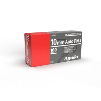 AGUILA 10MM AUTO 180GR FMJ 50RD BOX 20 BXS PER CS