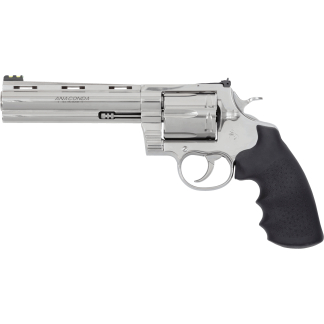 COLT TARGET ANACONDA STAINLESS REVOLVER 44MAG 6" 6RD