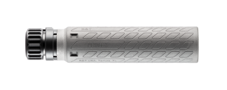 B&T 762 PRINT-X RBS Inconel suppressor with Rotex-SF hub, gray Type 2 anodized finish