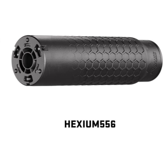 Sig Sauer Hexium 5.56mm Titanium Hub Direct Thread Suppressor Black 1/2x28 6.2 in