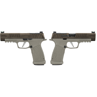 SIG SAUER P365 FUSE 9MM 4.3" 2 TONE BRONZE/TAN O.R. 1-17RD, 2-21RD