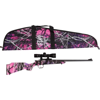 KEYSTONE SPORTING ARMS CRICKETT 22LR BL/MG SCOPE PKG