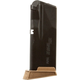 SIG SAUER MAG P365 9MM 10RD W/EXT COYOTE
