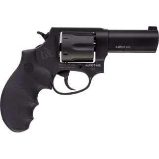 TAURUS 856 38SP MATTE BLK 3" 6SHOT NS