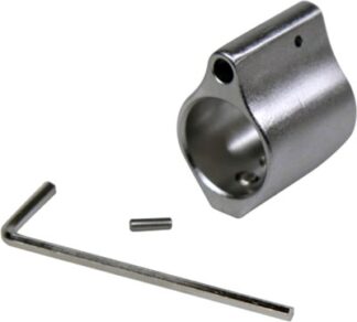 GUNTEC LOW PROFILE GAS BLOCK - .750 DIA STAINLESS STEEL