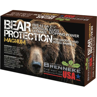 Brenneke Bear Protection Magnum Slugs 12 ga. 2 3/4 in. 1 3/8 oz. 5 rd.