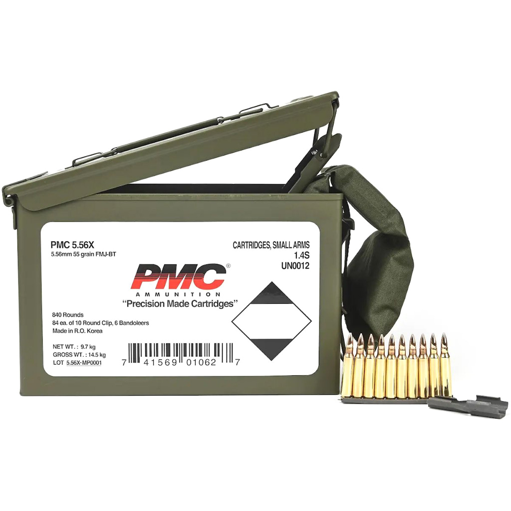 PMC X-Tac Rifle Ammo Metal Box 5.56 55 gr. FMJ 840 rd. - Image 3