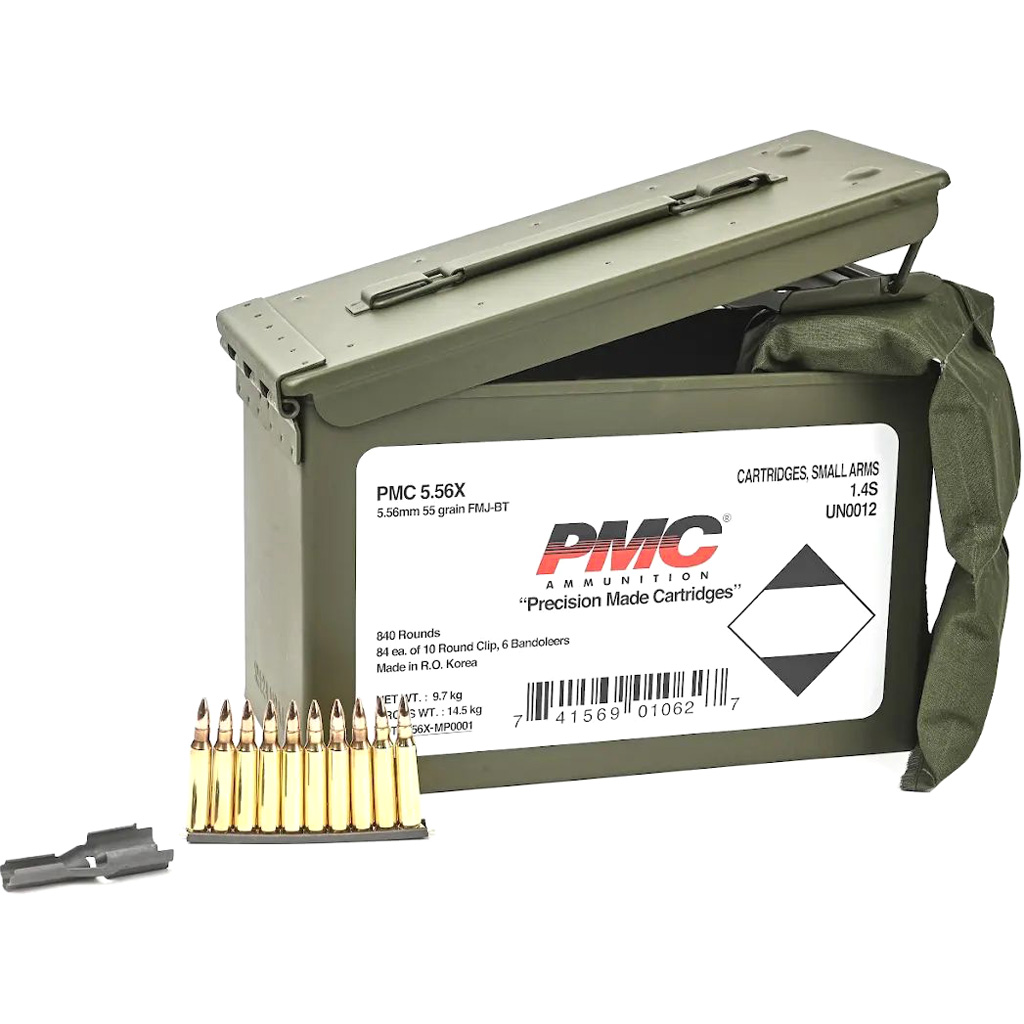 PMC X-Tac Rifle Ammo Metal Box 5.56 55 gr. FMJ 840 rd. - Image 2