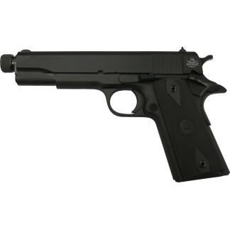 Rock Island GI Standard FS 1911 Pistol 45 ACP 5 in. Black Parkerized 8 rd. Threaded