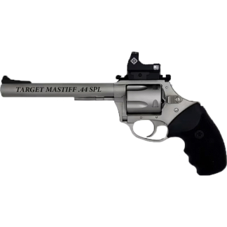 Charter Arms Target Mastiff Revolver 44 Spl. 6 in Stainless 5 shot w/ Optic