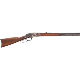 Cimarron 1873 Saddle Rifle 45 Long Colt 20 in. Case Hardened