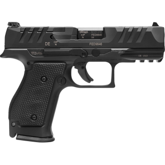 Walther PDP Steel Frame Compact Pistol 9mm 4 in. Black 10 rd.