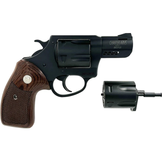 Charter Arms Double Dog Revolver 357 MAG / 9mm 4.2 in Black / Walnut 5 rd.