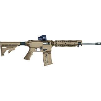 MOSSBERG 715T 22LR FDE 25+1 GRN DOT   #