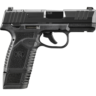 FN Reflex MRD Manual Safety Handgun 9mm Luger 11(1)&15(1)rd Magazines 3.3" Barrel Black