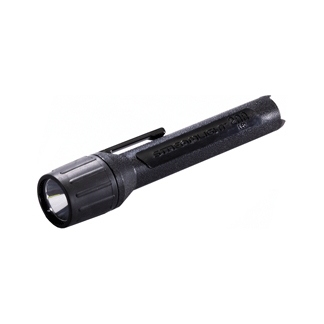 STREAMLIGHT PRO-POLYMER 2AA - WHITE LED W/BATTERIES BLACK