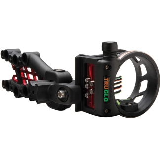 TruGlo Carbon Hybrid Sight Black 5 Pin .019 RH/LH