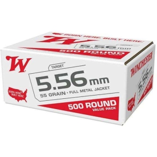 WINCHESTER 5.56 MM 193 55 FMJ WIN LC 500RD 500 RD/BX 2 BX/CS