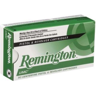 REMINGTON UMC 380 ACP 95GR - FMJ-RN 50RD 10BX/CS