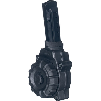 PRO MAG MAGAZINE FOR GLOCK 17 - 19 9MM 30RD DRUM BLACK POLYMER