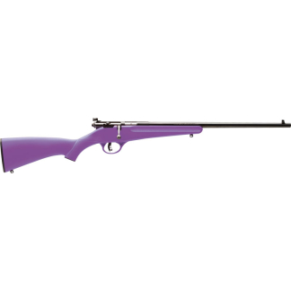 SAVAGE RASCAL YOUTH SINGLESHOT - 22LR ACCU TRIG BLUED/PURPLE