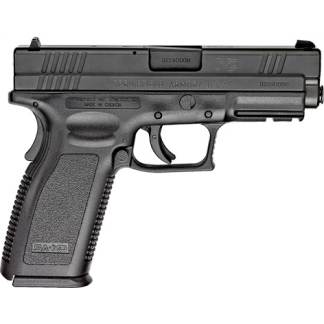 SPRINGFIELD XD SERVICE 9MM 4" - 10RD ESSENTIALS PACKAGE BLACK