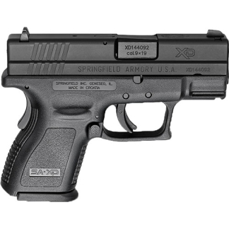 SPRINGFIELD XD SUB-COMPACT 9MM - 3" 10RD ESSENTIALS PACKAGE