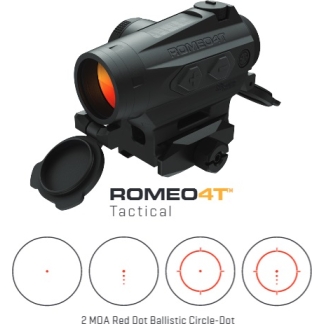 SIG SAUER ROMEO4T 1X20 CRCLEDOT SOLR BLK
