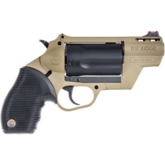 TAURUS PUB DEF POLY 410/45 FDE/BLK 2"