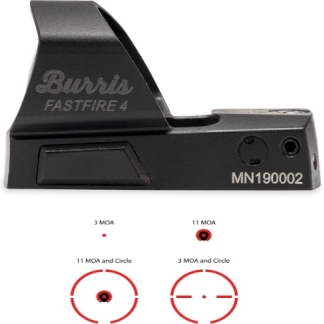 BURRIS OPTICS FASTFIRE IV MULTI-RETICLE