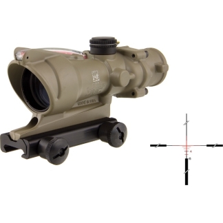 TRIJICON ACOG 4X32 .223 FDE BAC RED