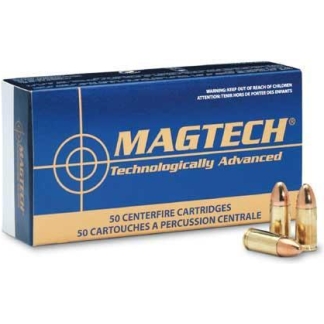 MagTech Handgun Ammunition 9mm Luger 147 gr FMJ 930 fps 50/box