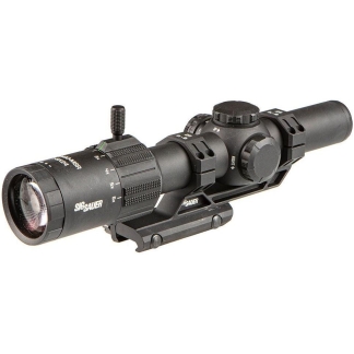 Sig Sauer Tango-MSR LPVO Rifle Scope 1-6x24 30mm FFP Illum MSR BDC6 Reticle Black