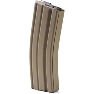 ASC AR Family Rifle Magazine Black Follower Dark Earth Stainless Steel .223 Remington 30/rd