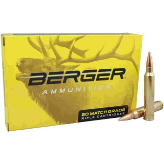 Berger Classic Hunter Rifle Ammunition 6mm Creedmoor 95gr 20/ct