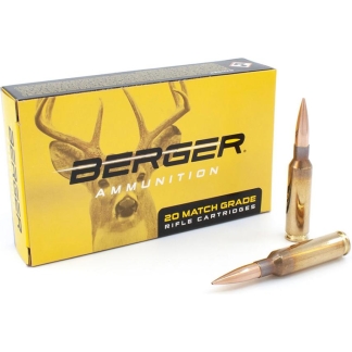 Berger Classic Hunter Rifle Ammunition 6.5mm Creedmoor 135 gr Hybrid Hunter 2851 fps 20/ct