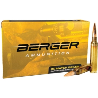 Berger Hybrid Target Rifle Ammunition .300 PRC 215gr OTM 2940 fps 20/ct