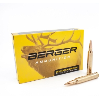 Berger 300 Winchester Magnum 168gr Classic Hunter Match Grade Ammunition 20/rd