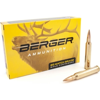 Berger 300 Winchester Magnum 185gr Classic Hunter Match Grade Ammunition 20/rd